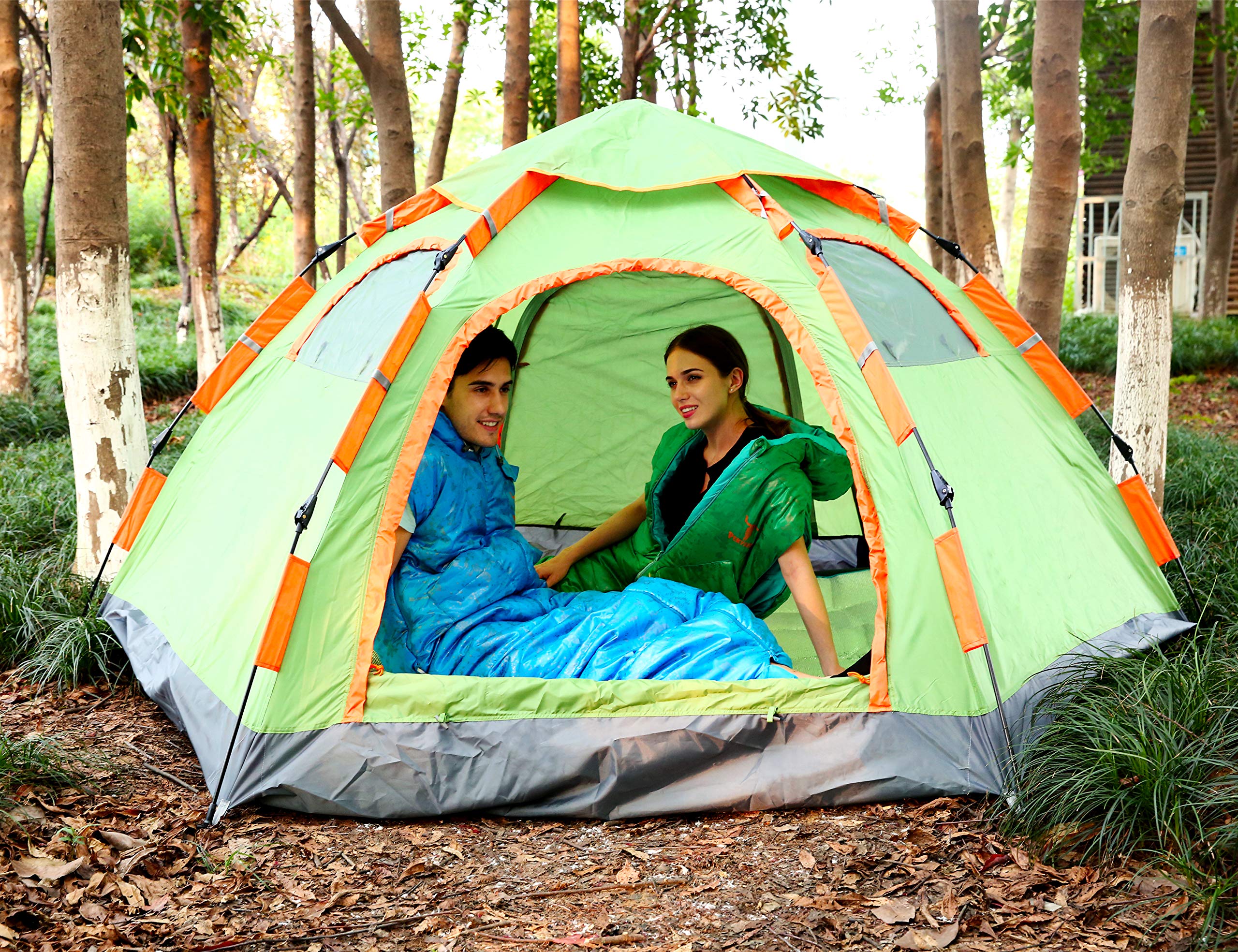 Amazon.co.jp: Wnnideo Instant Family Tent Automatic Pop Up